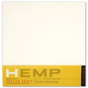 Hemp Heritage® Sketch Paper Art Pack, Large 11" x 14"